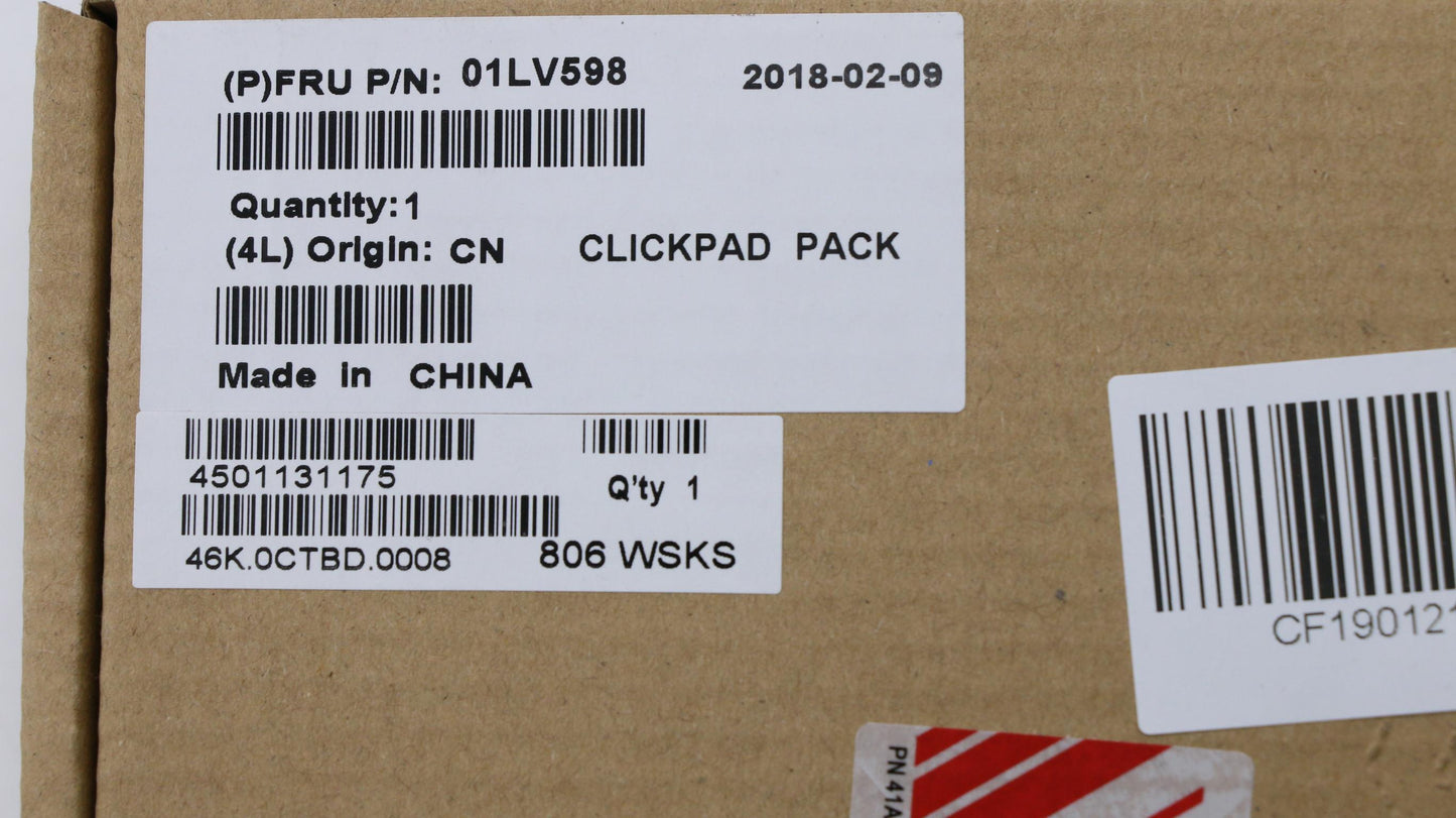 Lenovo Pack Clickpad Sunrex Wjig Silv - 01LV598