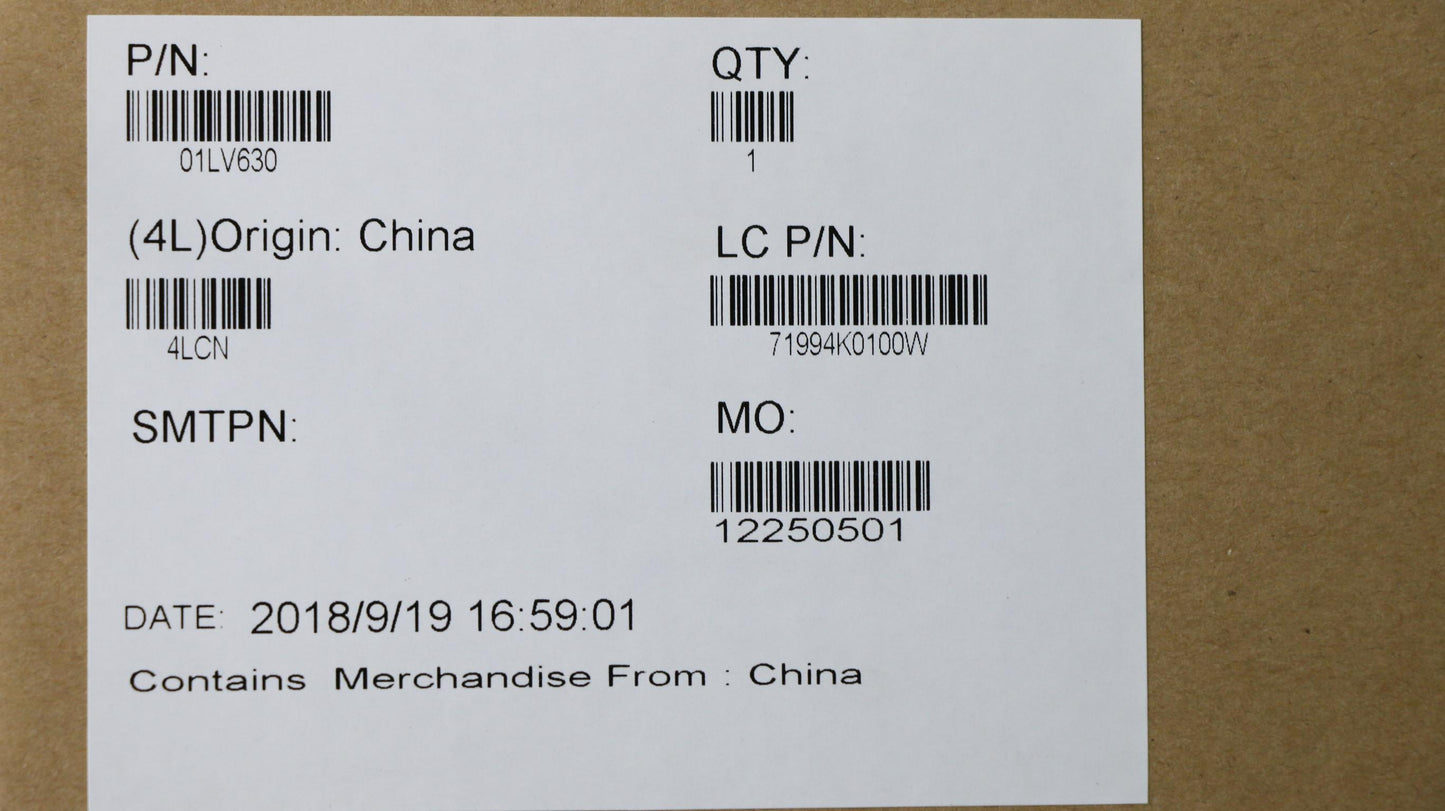 Lenovo Et481 Mb I58250Unpuma4Gbnoknay - 01LV630