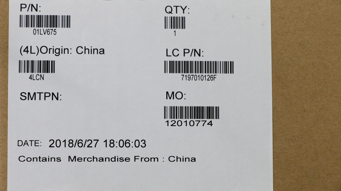 Lenovo System Board Planar Motherboar - 01LV675