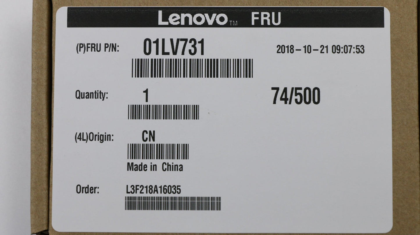 Lenovo Camera Internal - 01LV731