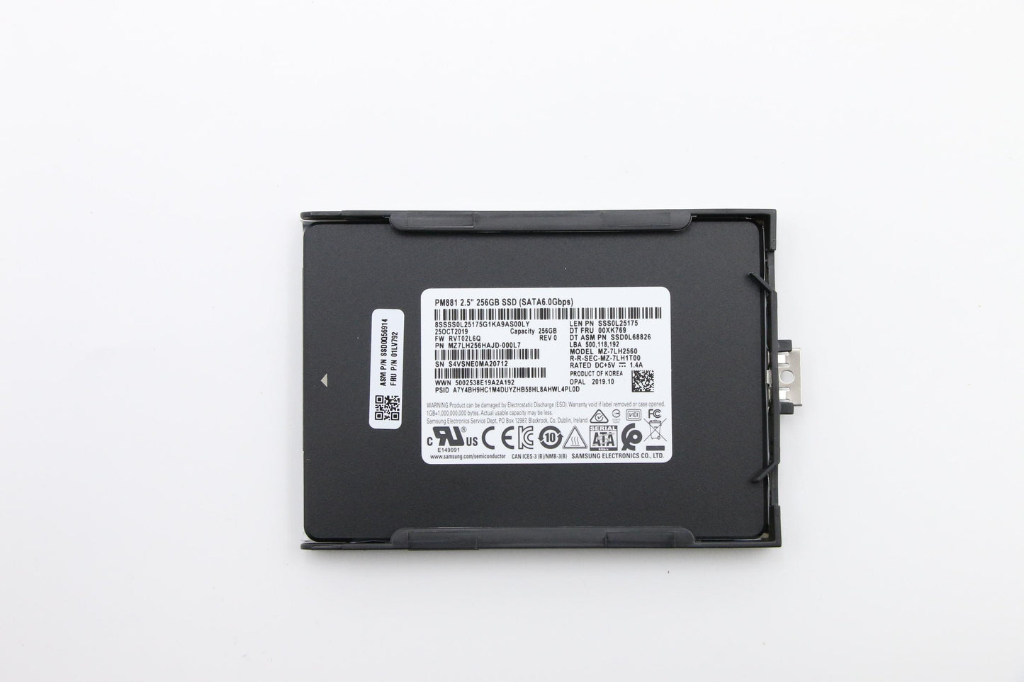 Lenovo Ssd256G2.59.5Mmsamsata3 - 01LV792