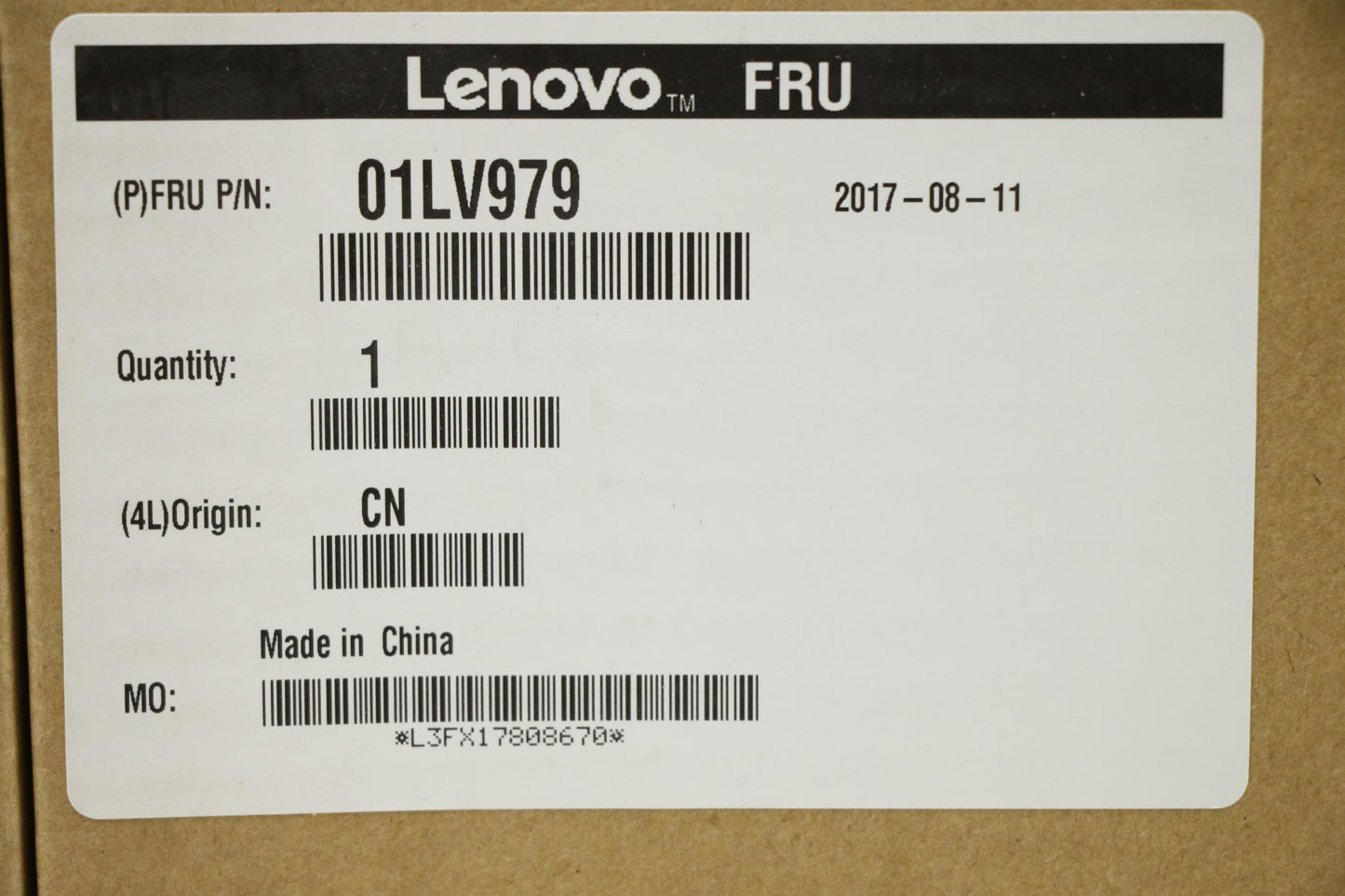 Lenovo 01LV979 Display Touchlcd Asm,Sd10G8477