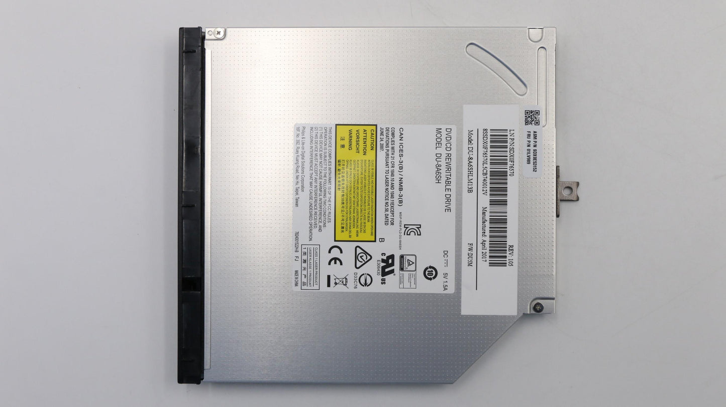 Lenovo Smd,Plds,Sata,9.5Mm,X8,Sbs15 - 01LV989