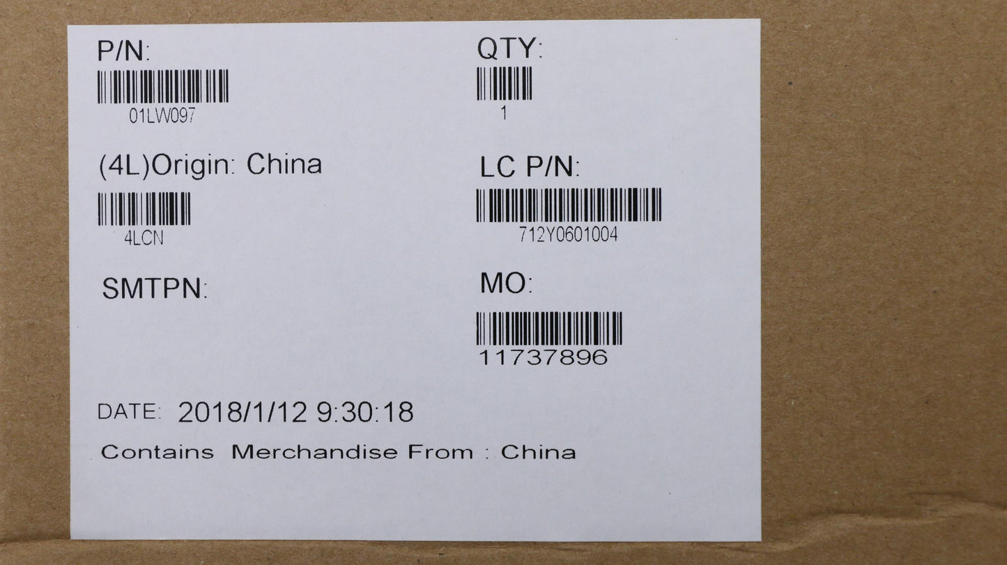 Lenovo Fruamdproa12-9800B Winnt Dc - 01LW097