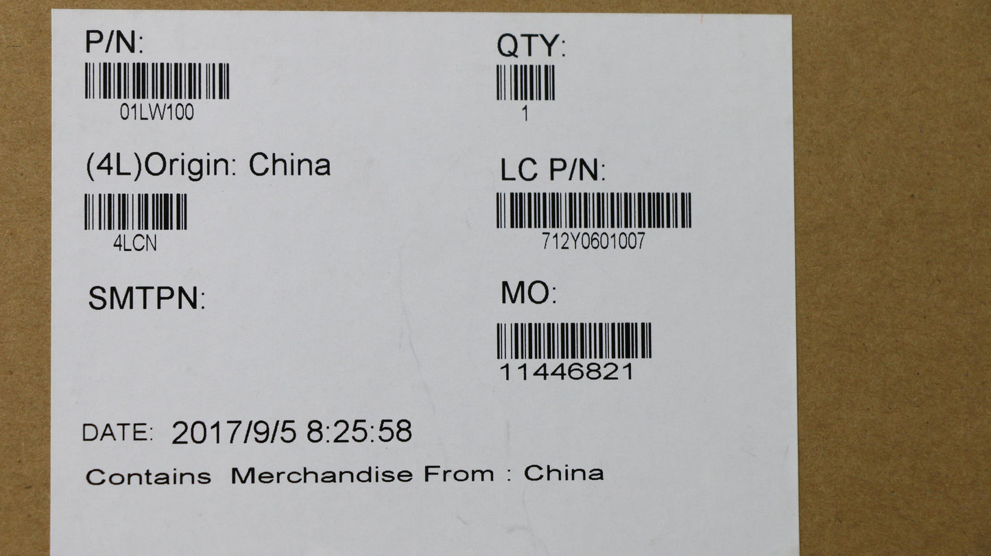 Lenovo Fruamdproa12-9800B Nokyt Dt2 D - 01LW100