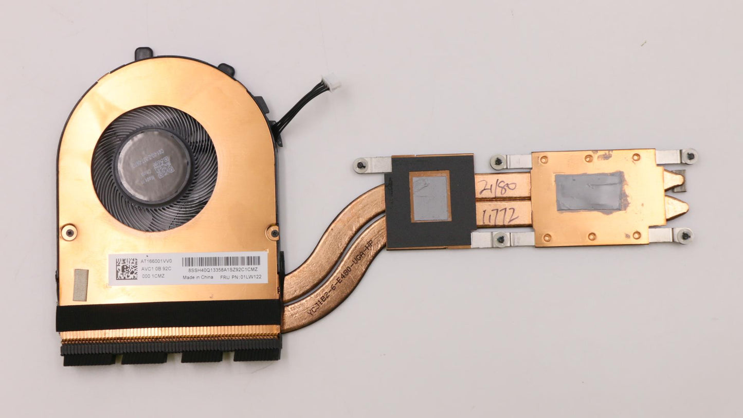 Lenovo E480Intel Dis Thm Assembly Avc - 01LW122