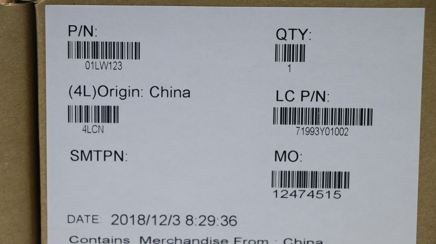 Lenovo E480Intel Dis Thm Assembly Sun - 01LW123