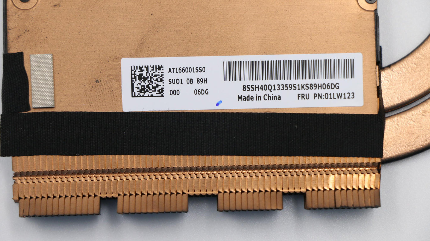 Lenovo E480Intel Dis Thm Assembly Sun - 01LW123