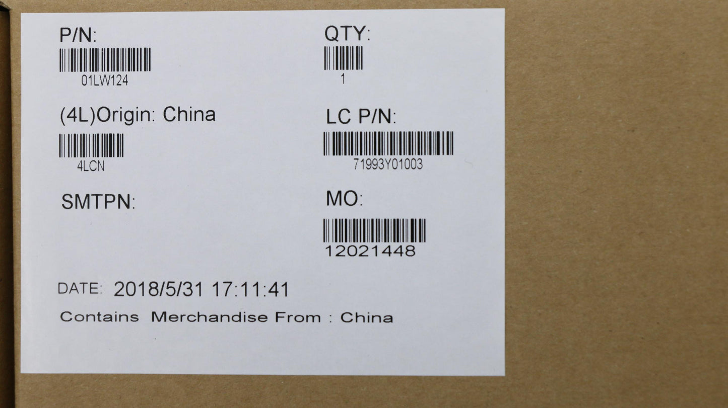 Lenovo E480Intel Dis Thm Assembly Tos - 01LW124
