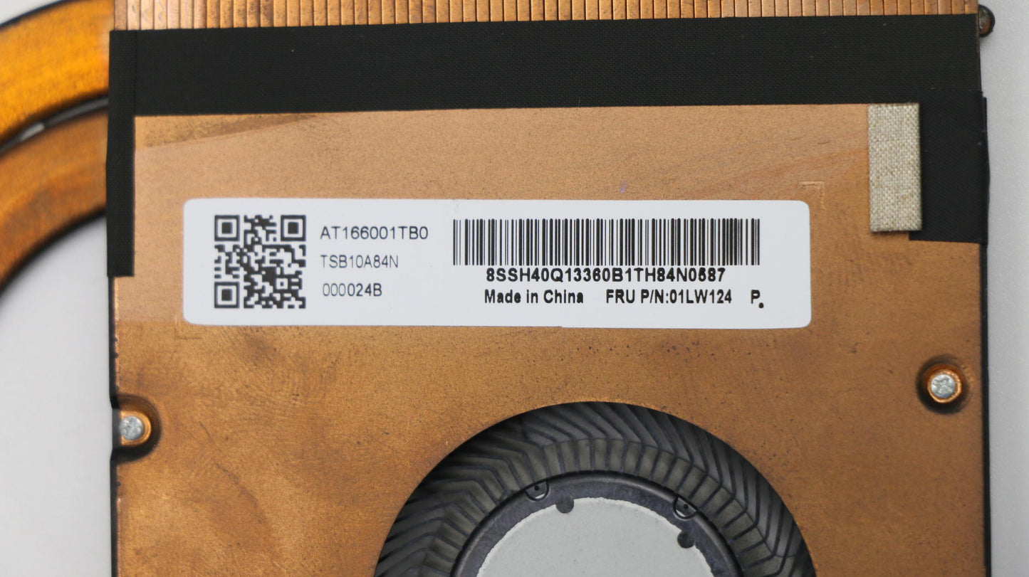 Lenovo E480Intel Dis Thm Assembly Tos - 01LW124