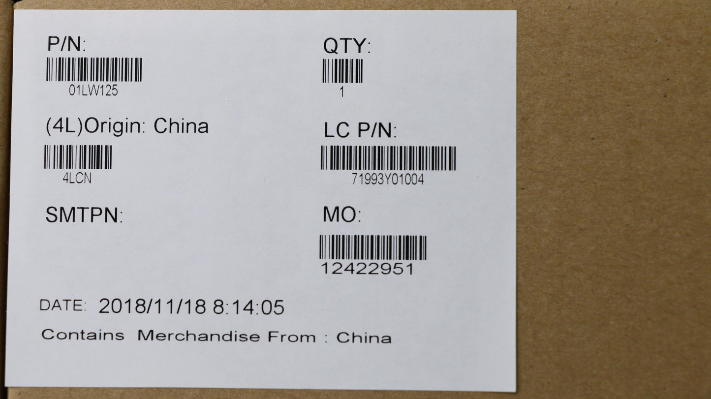 Lenovo E480Intel Uma Thm Assembly Avc - 01LW125