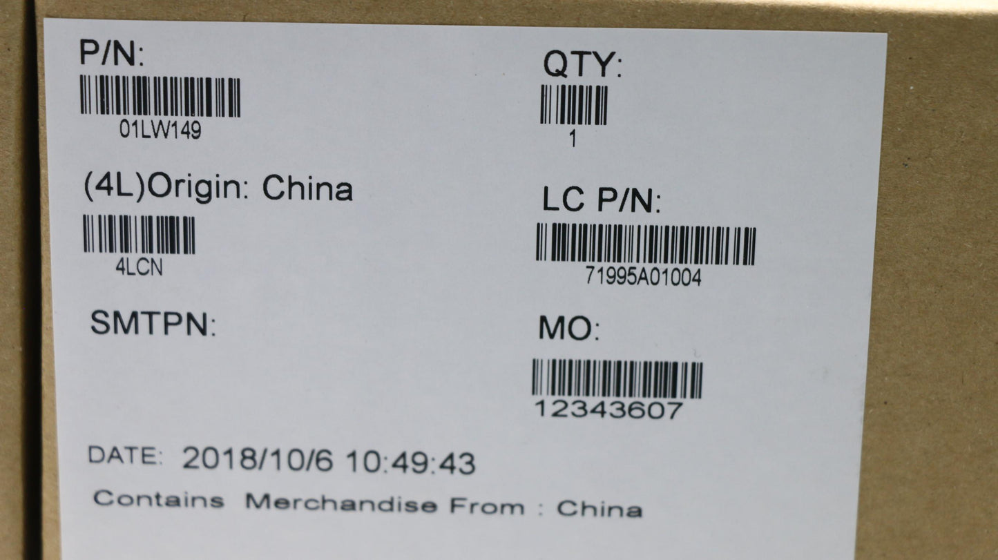 Lenovo El580 Thermal Uma Assembly Avc - 01LW149