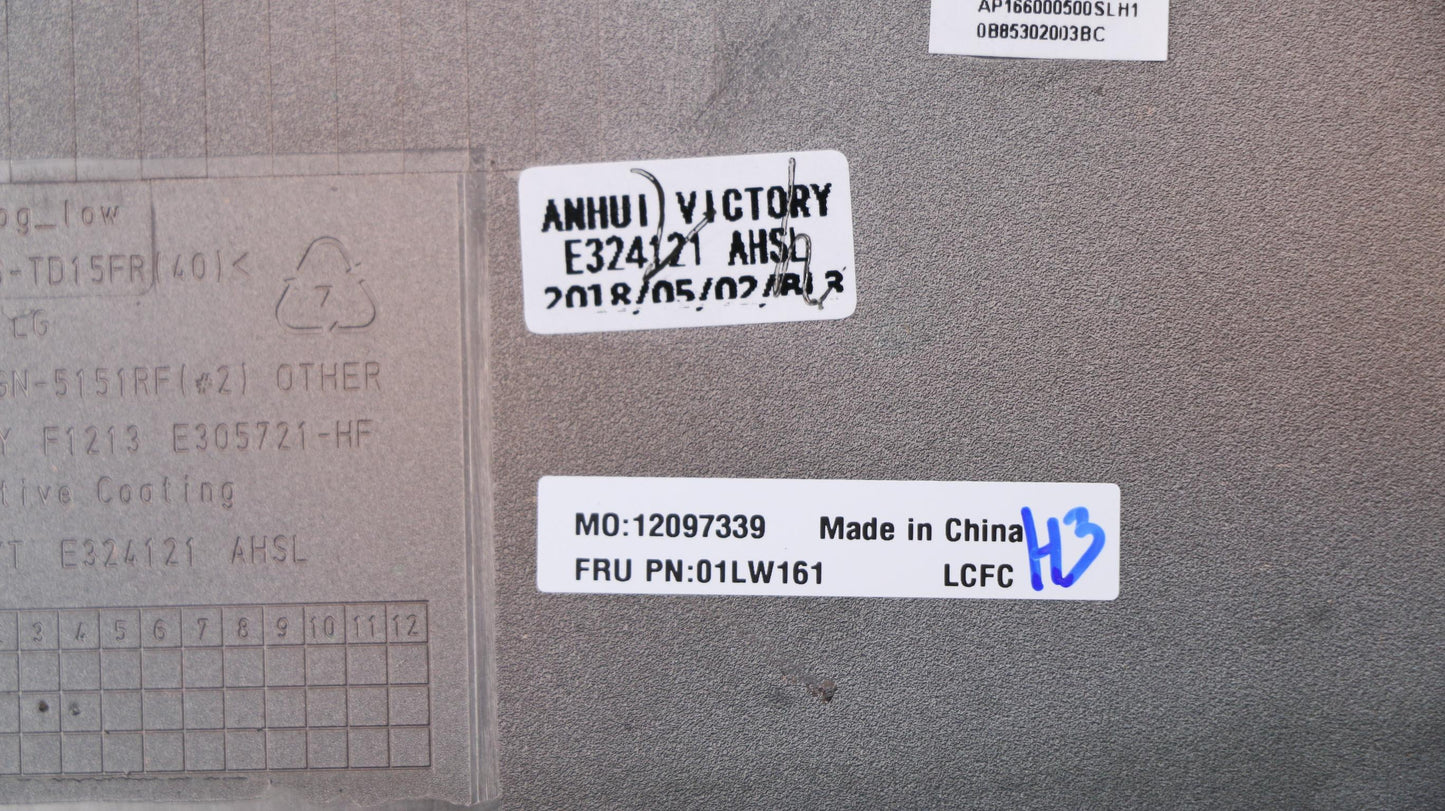 Lenovo Fru D Cover Sub Assembly Textu - 01LW161
