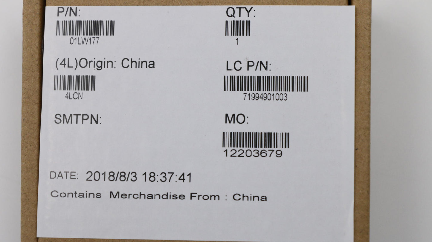 Lenovo Fru I/O Board Cable - 01LW177