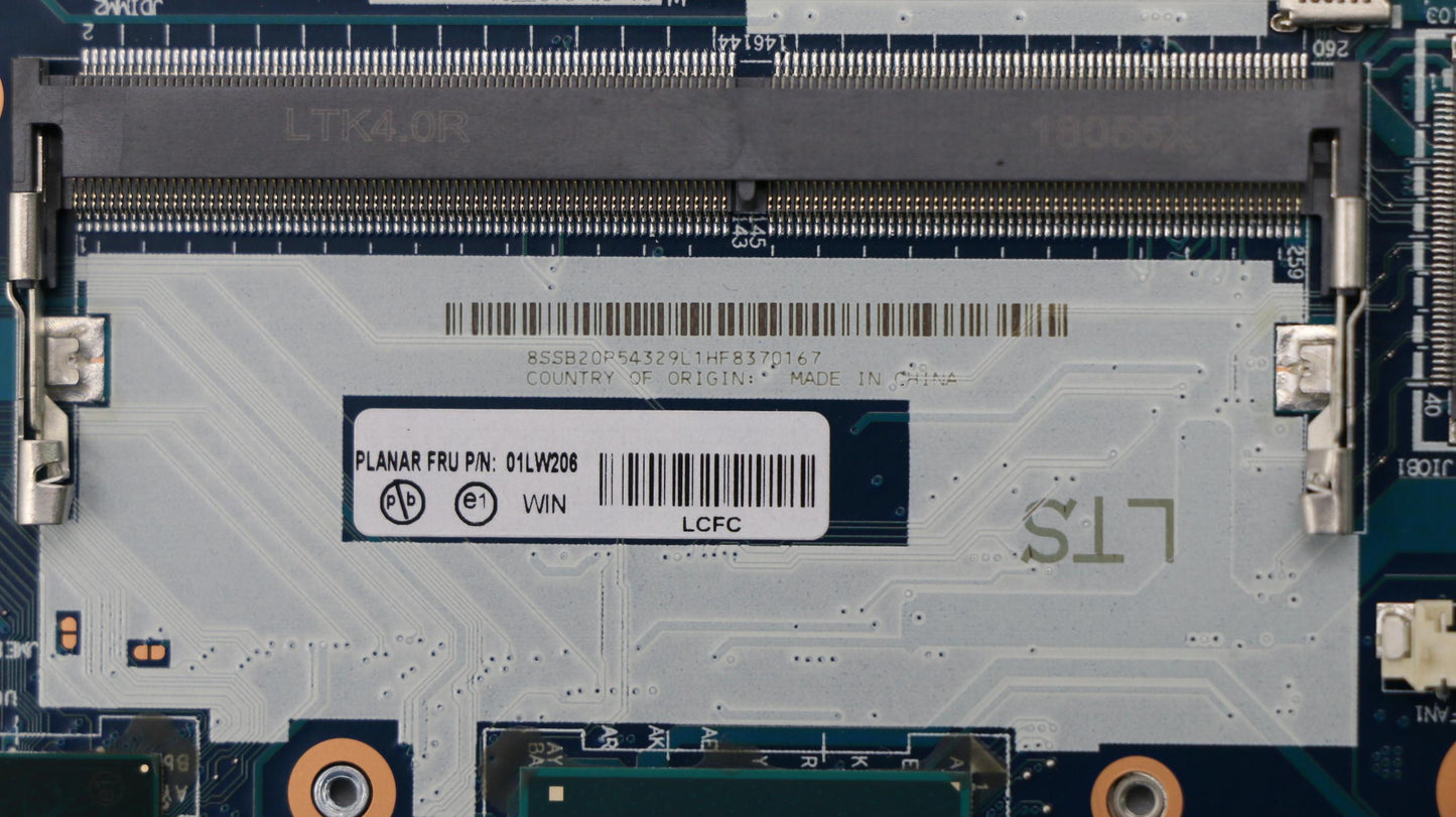 Lenovo Fru I5-8250U 540 2G Ddr5 Win N - 01LW206