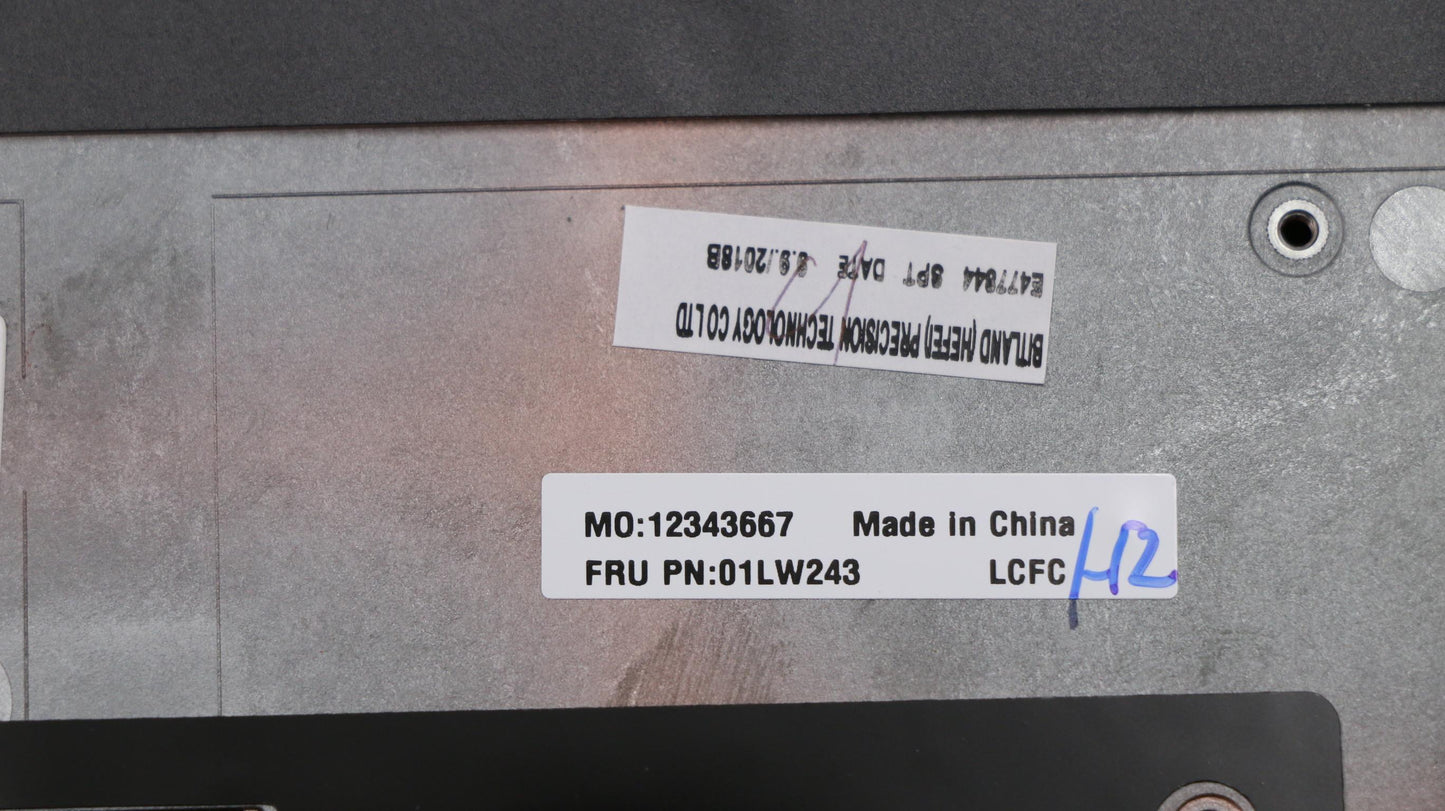 Lenovo El580 Log Up Assembly Non Fp - 01LW243