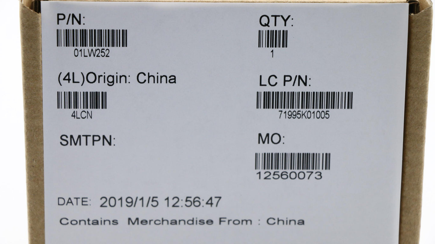 Lenovo El580 Ffc Hdd Ffc - 01LW252