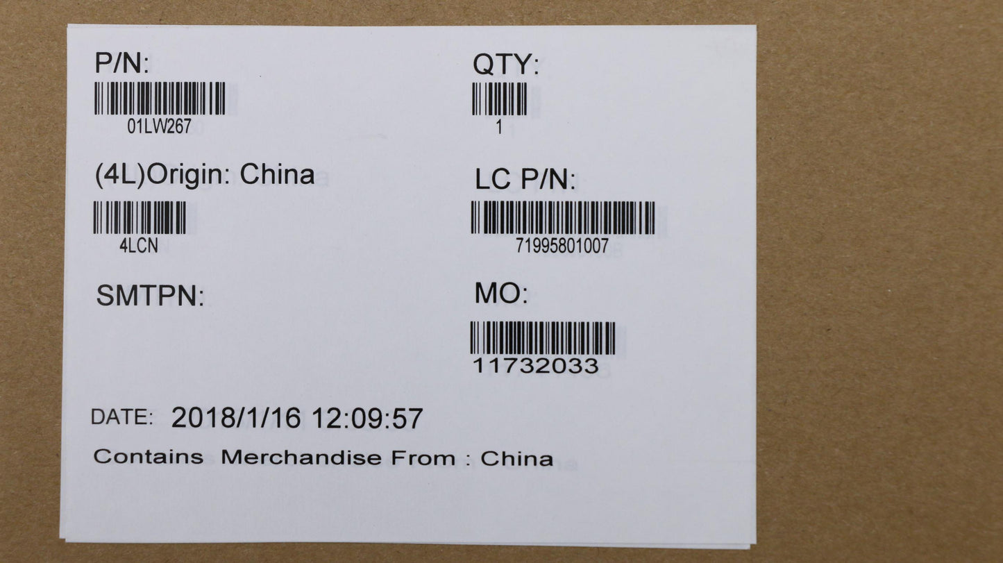 Lenovo El580 Mb Uma I58350U Nok Namt - 01LW267