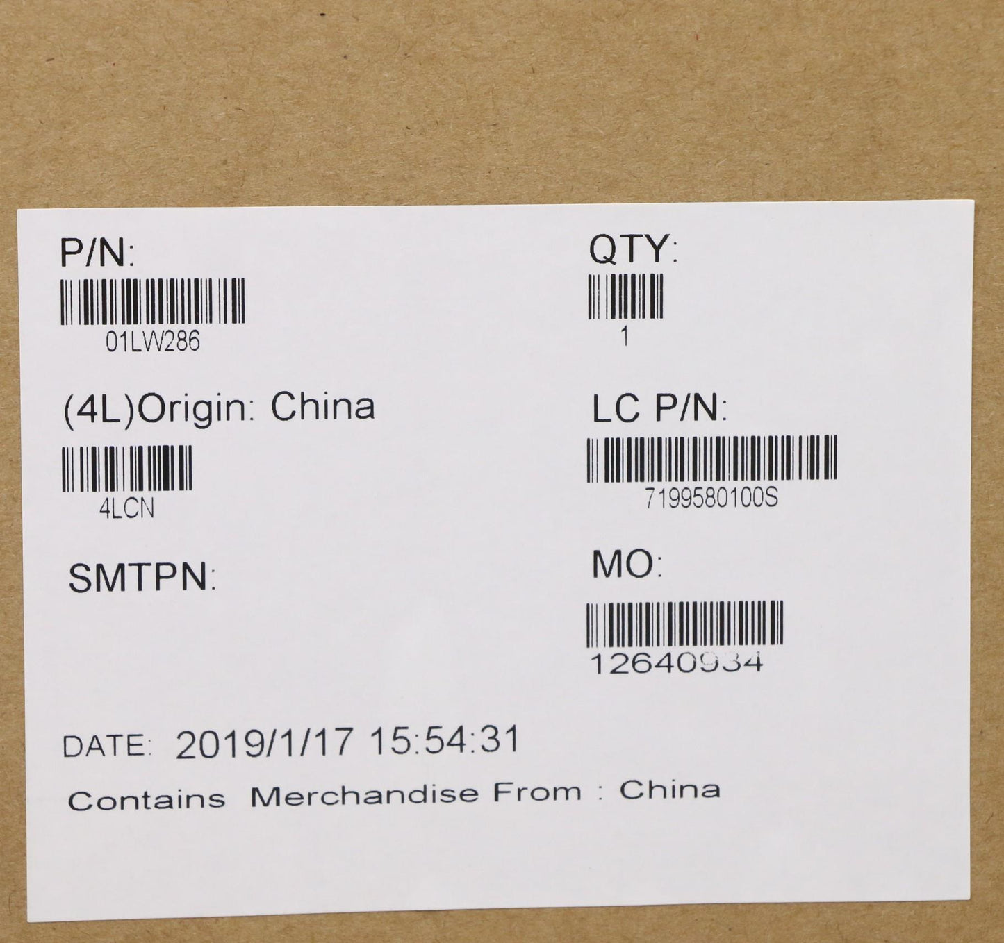 Lenovo El580 Mb Dis I78550U Win Namt - 01LW286