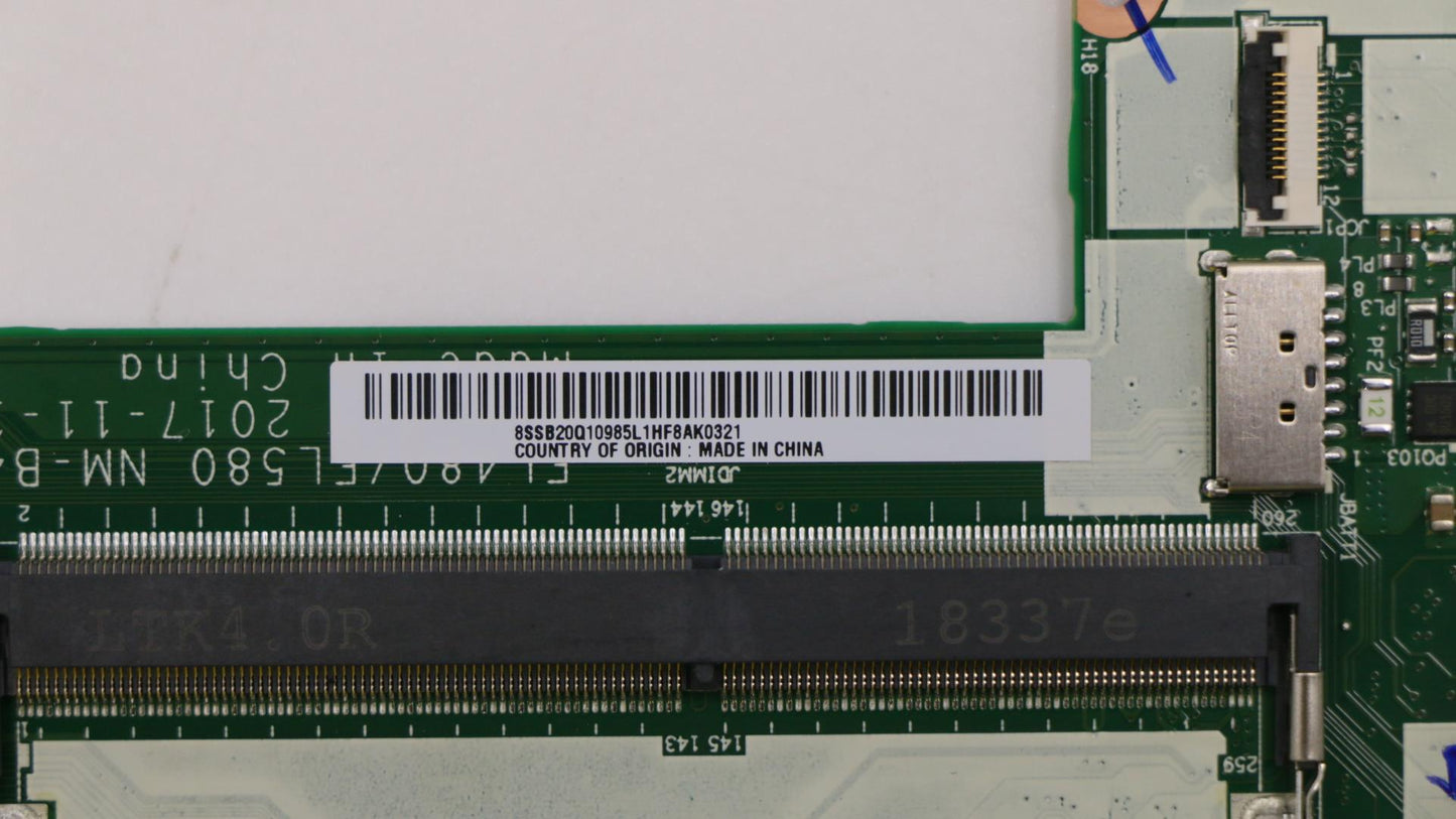 Lenovo El580 Mb Dis I58250U Nok Namt - 01LW291
