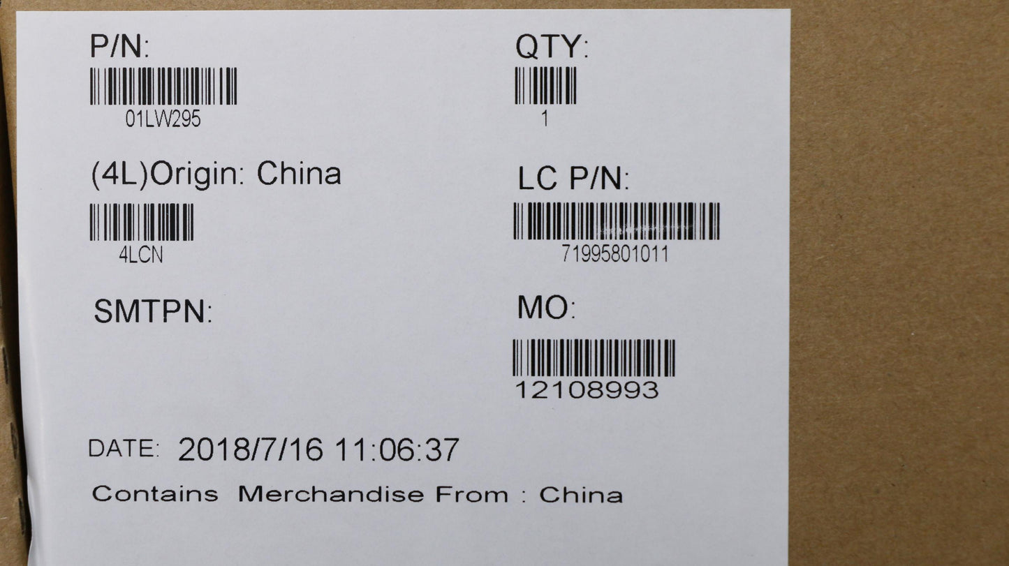 Lenovo El580 Mb Uma I58250U Nok Namt - 01LW295