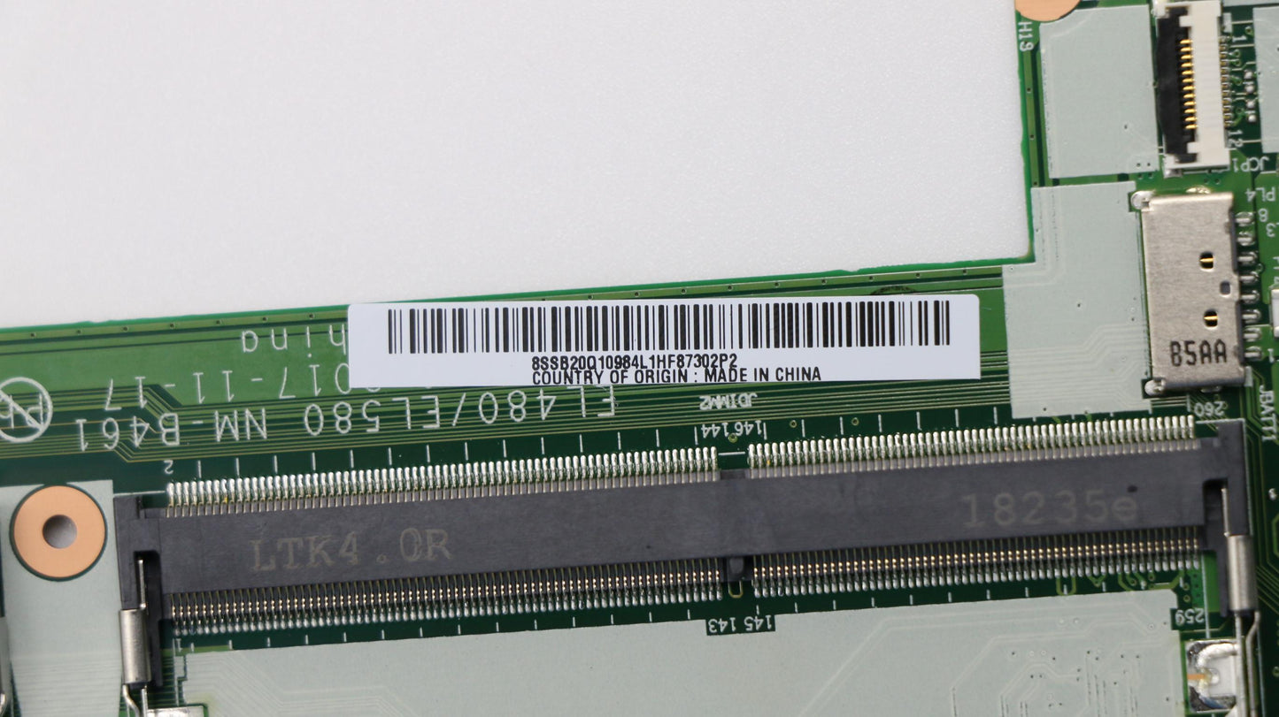 Lenovo El580 Mb Uma I58250U Nok Namt - 01LW295