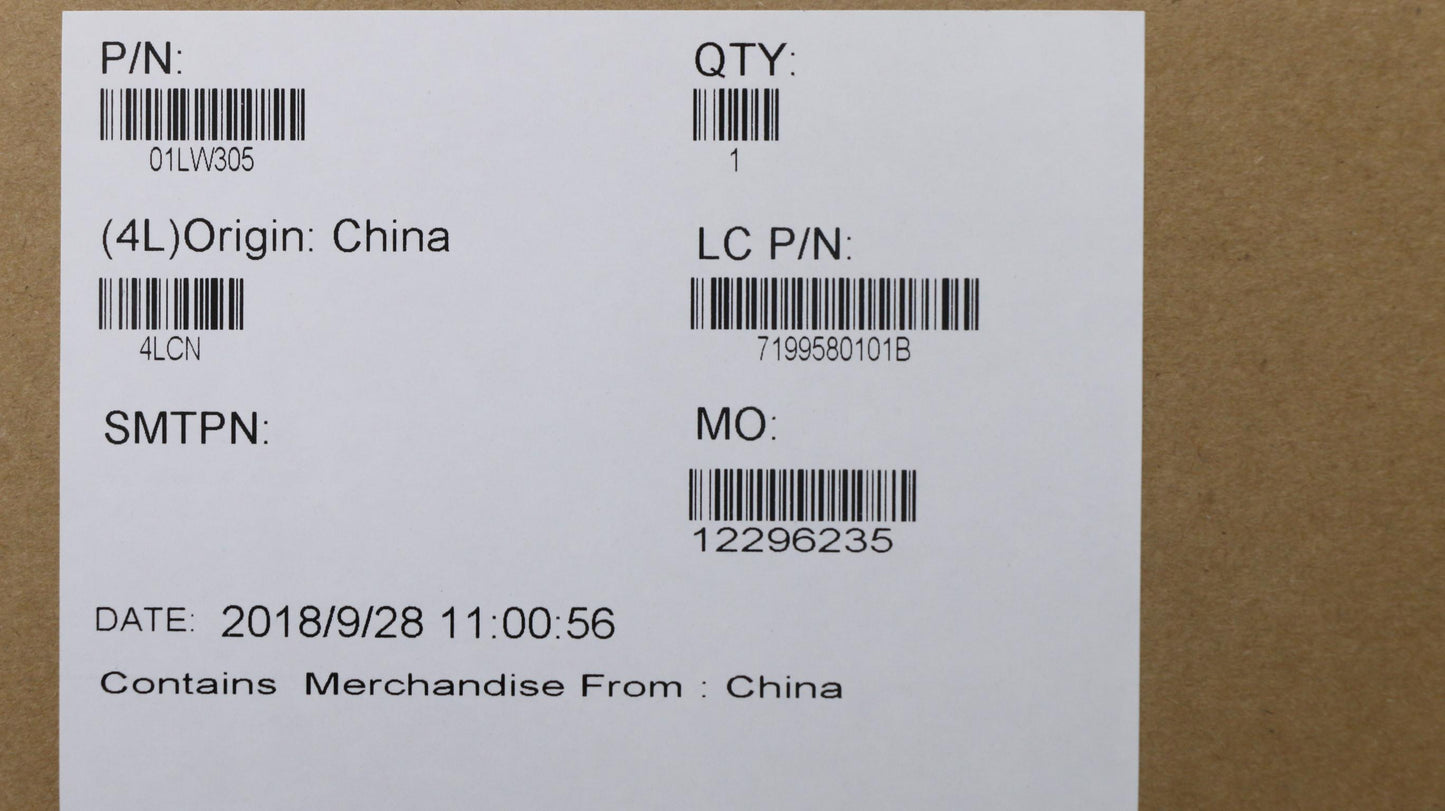 Lenovo El580 Mb Uma 3965U Win Namt Yt - 01LW305
