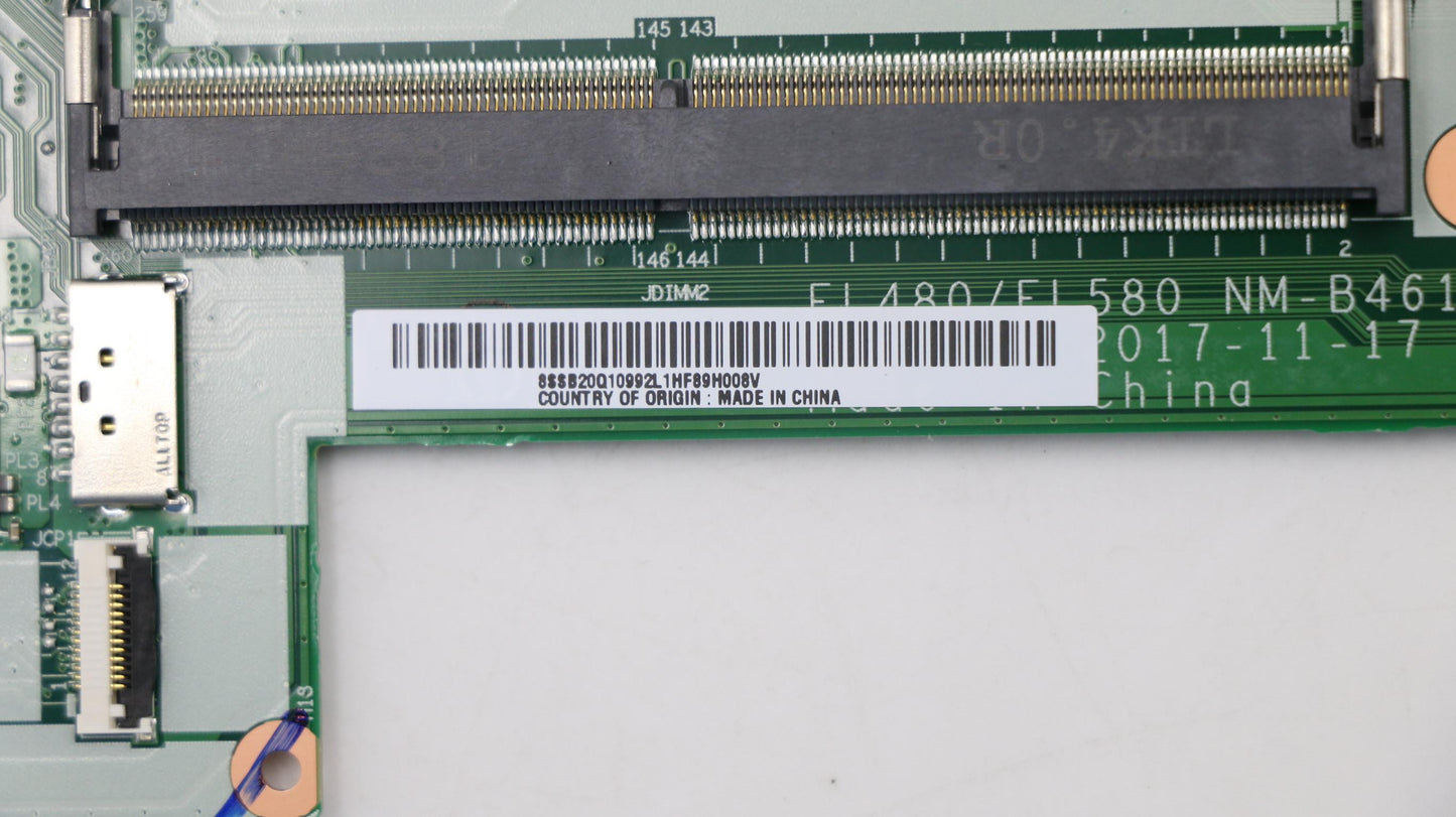 Lenovo El580 Mb Uma 3965U Win Namt Yt - 01LW305