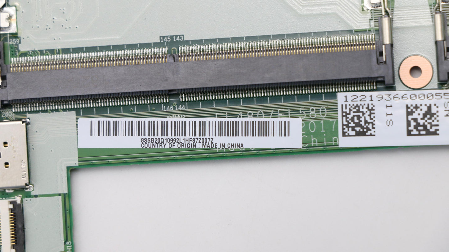 Lenovo El580 Mb Uma 3965U Nok Namt Yt - 01LW307
