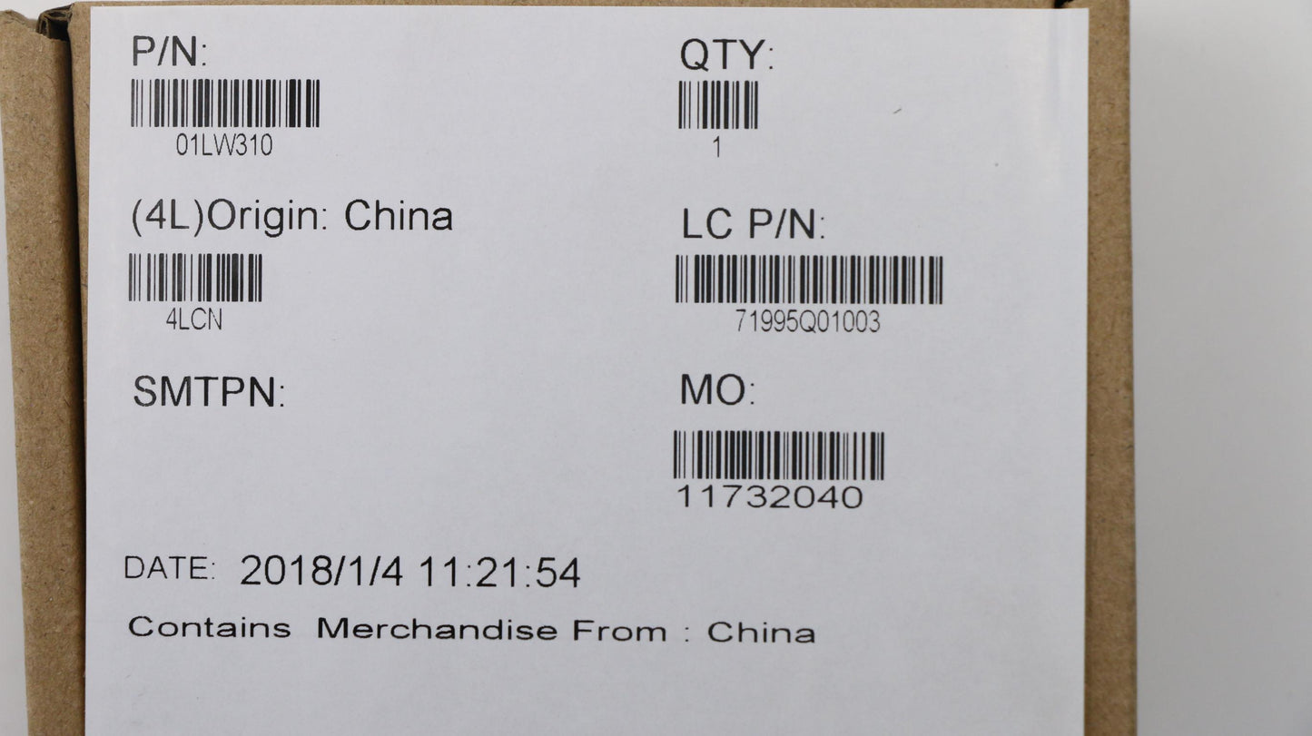 Lenovo El580 Breaket Fp Hold Bracket - 01LW310