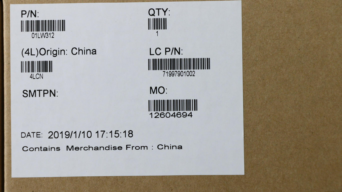 Lenovo El480 Cover Assembly A Cover W - 01LW312
