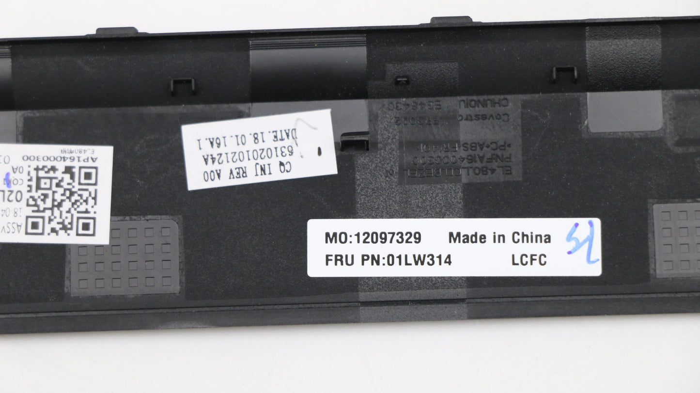 Lenovo El480 Bezel B Bezel - 01LW314