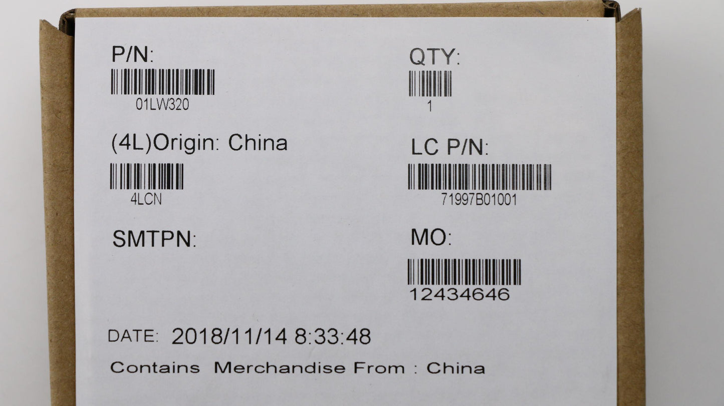 Lenovo El480 Sim Tray Sim Tray - 01LW320