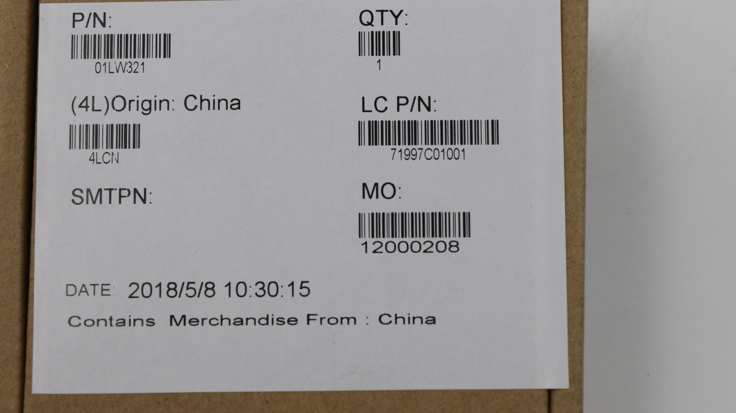 Lenovo El480 Simcover Sim Cover - 01LW321