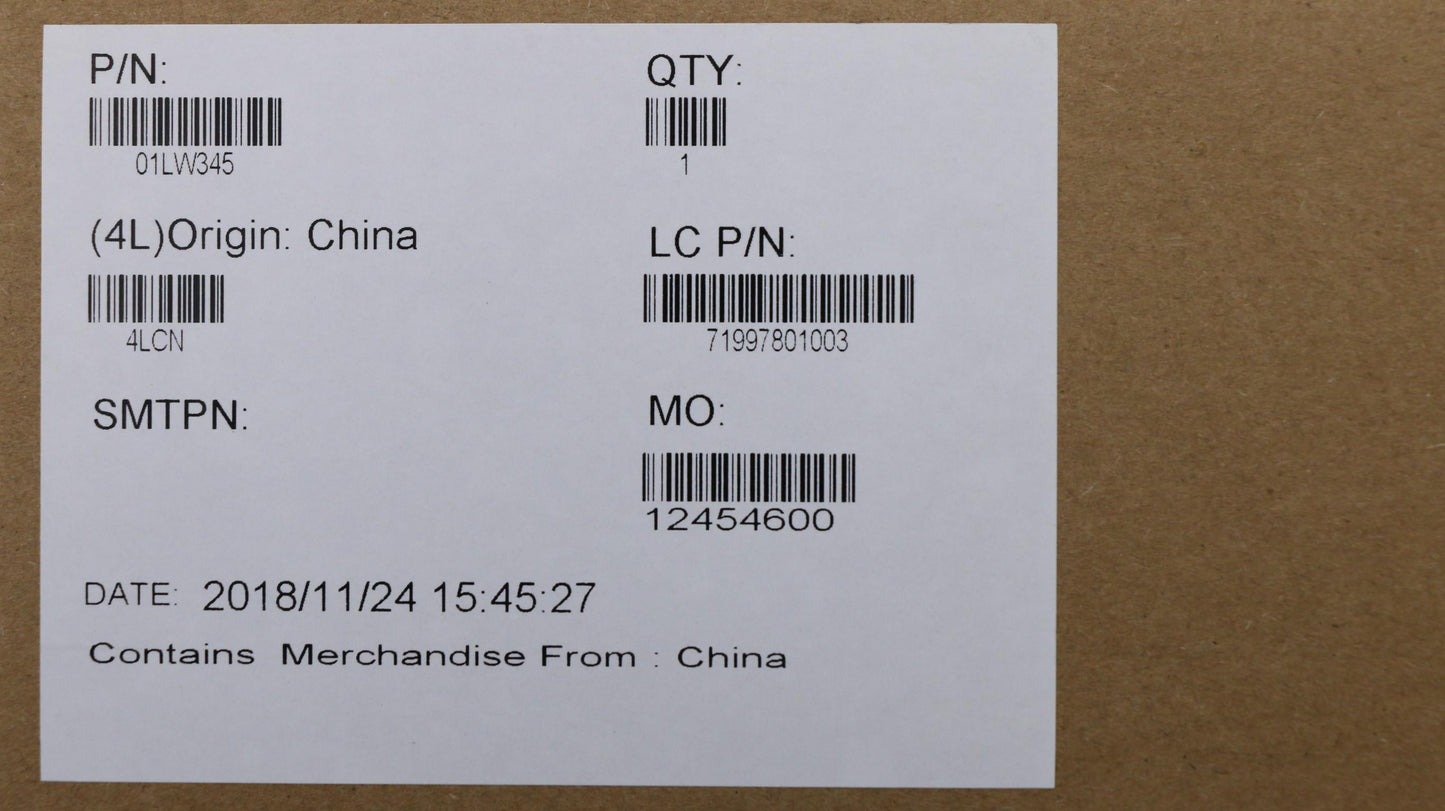 Lenovo El480 Mb Uma I58350U Nok Yamt - 01LW345
