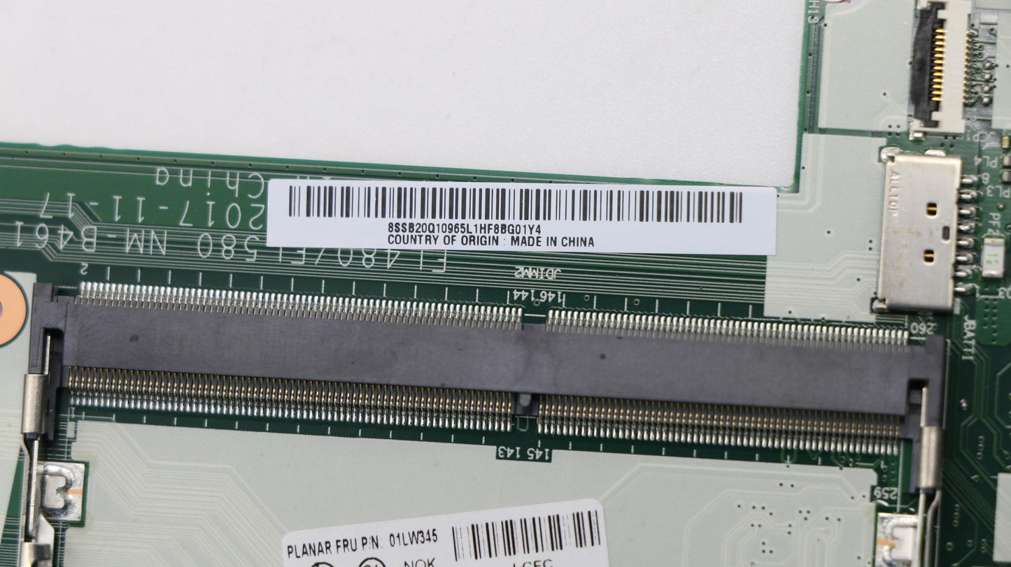 Lenovo El480 Mb Uma I58350U Nok Yamt - 01LW345