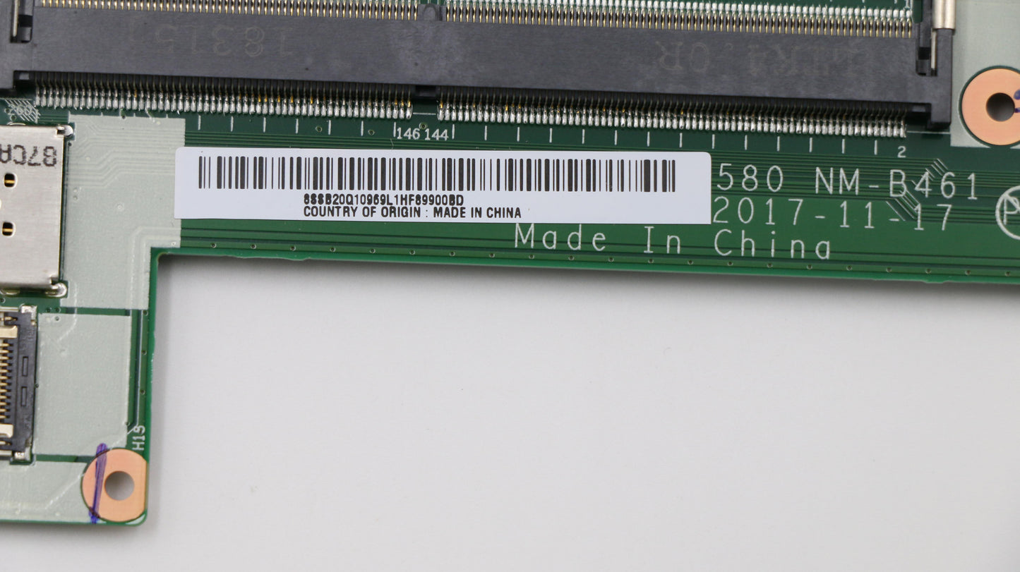 Lenovo El480 Mb Uma I57300U Win Yamt - 01LW351