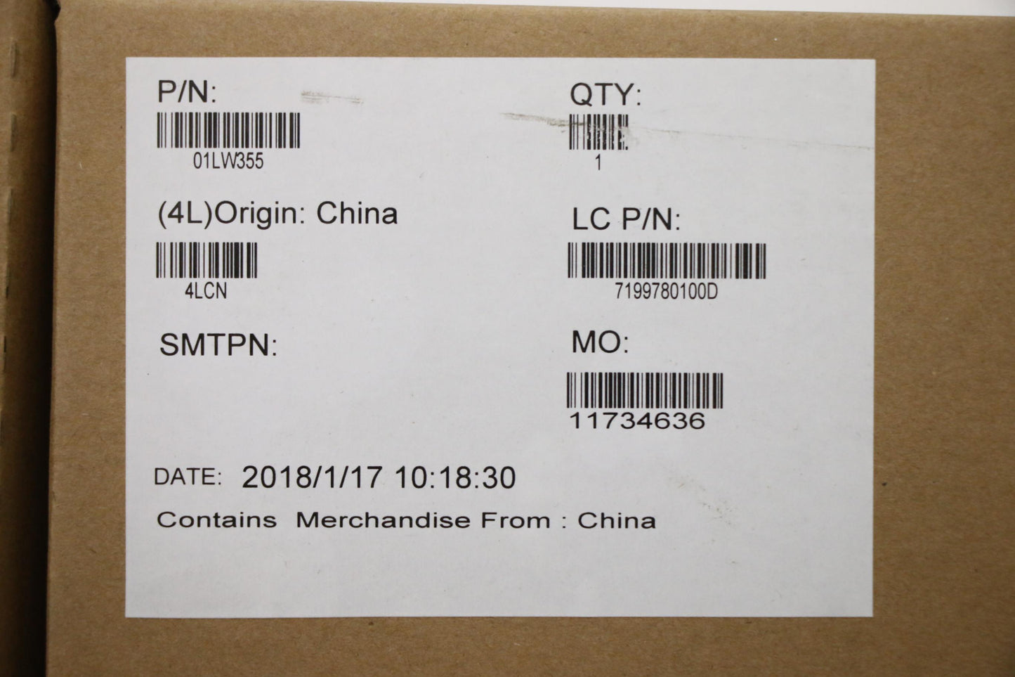 Lenovo El480 Mb Uma I57300U Win Namt - 01LW355