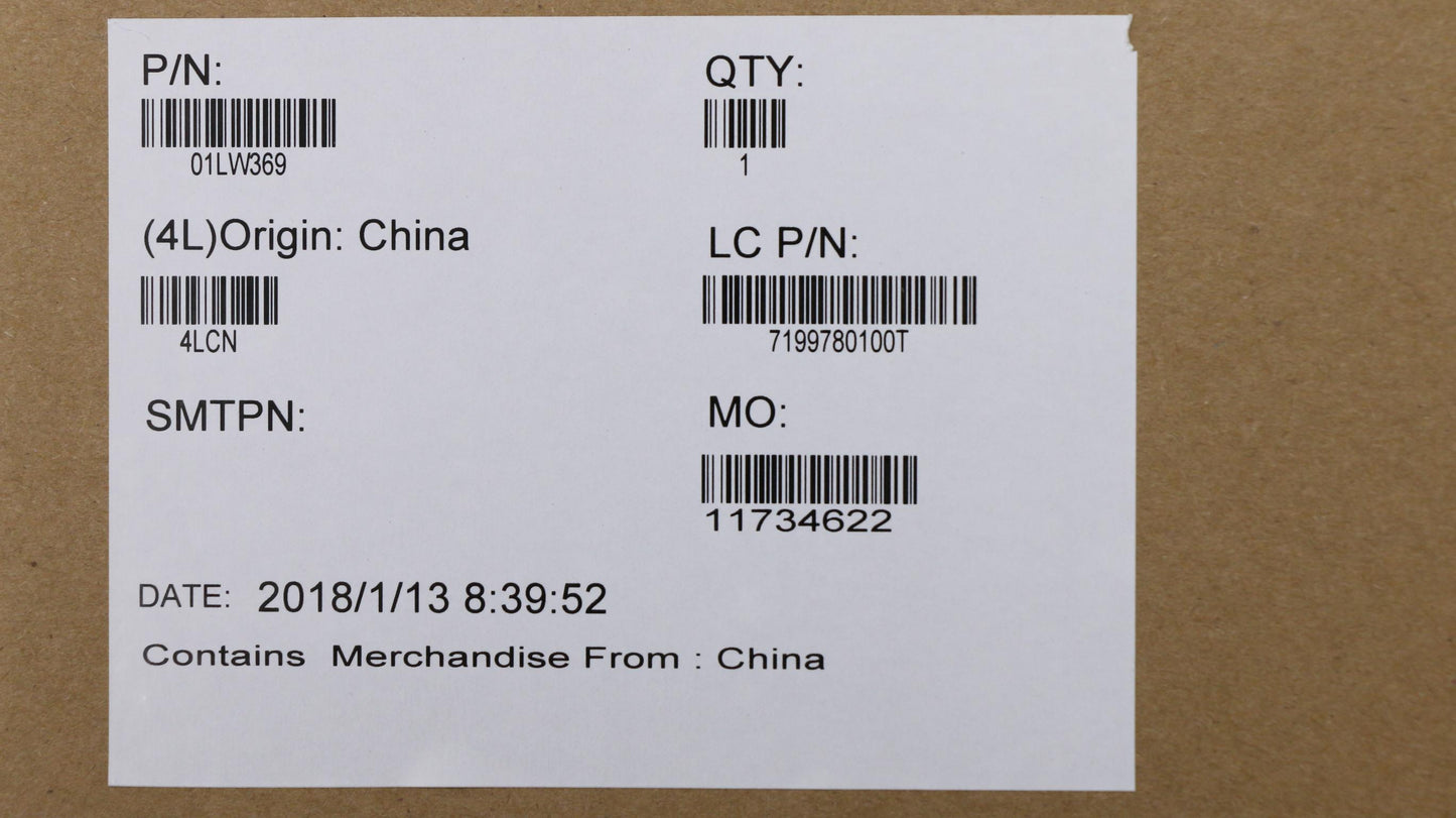 Lenovo El480 Mb Dis I78550U Nok Namt - 01LW369