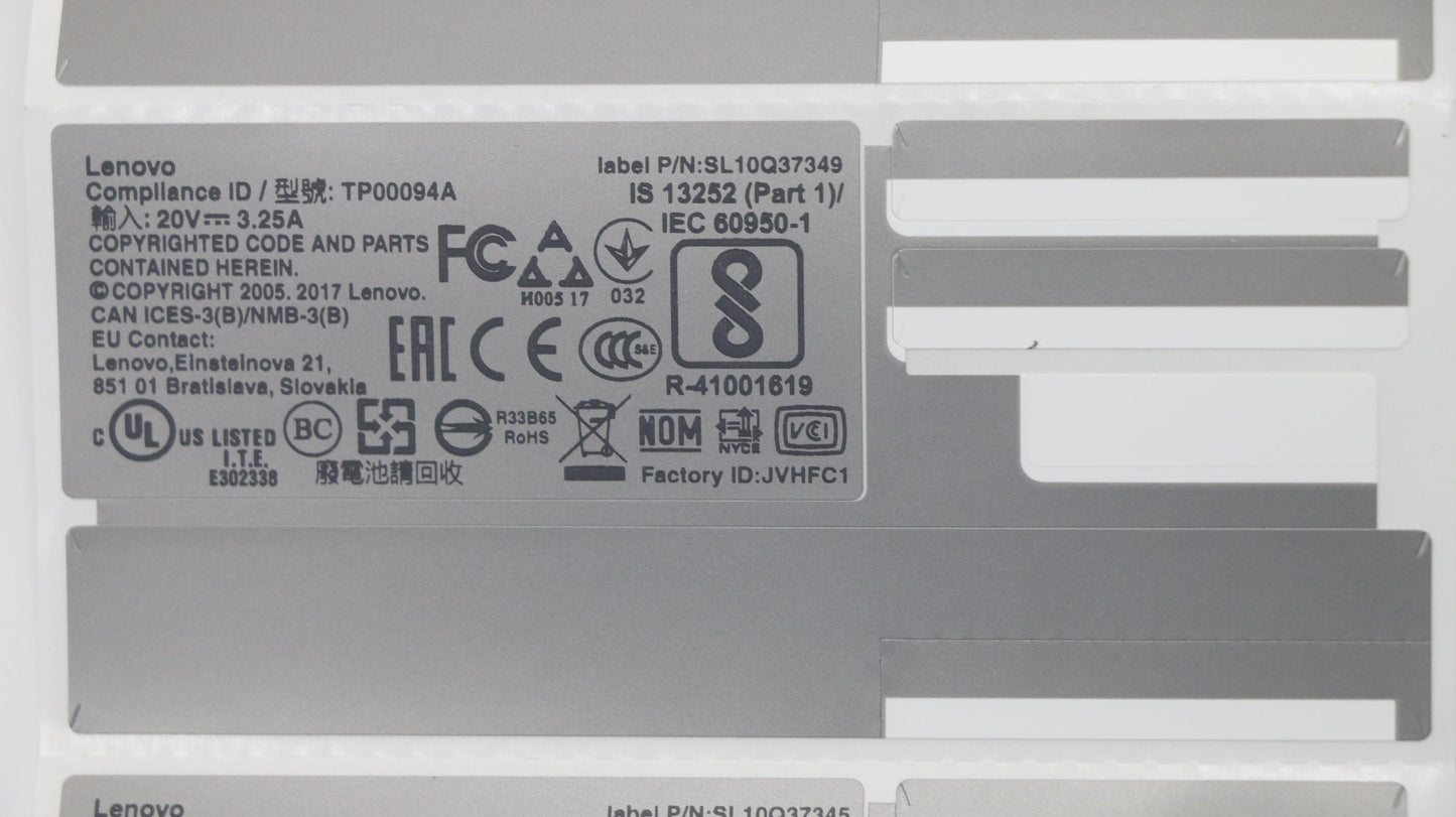 Lenovo 71994B01006 - 01LW396