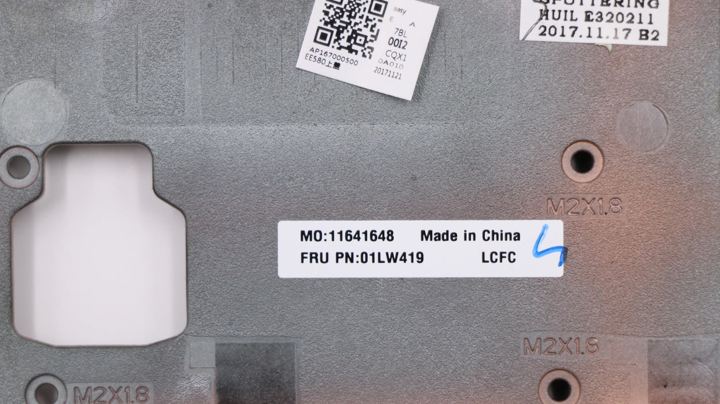 Lenovo Fru Ee580C Cover Subassemblybk - 01LW419