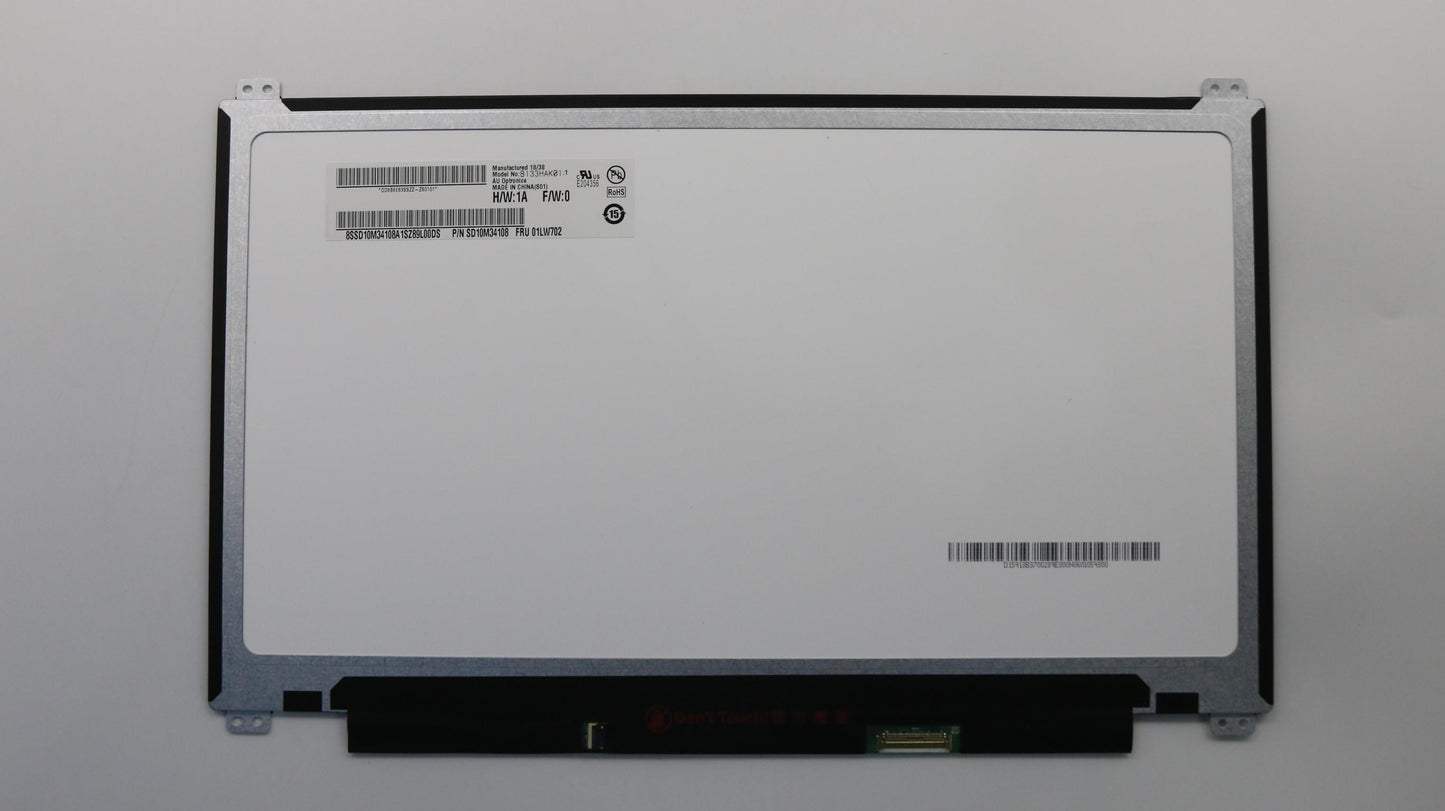 Lenovo 133 Fhd Ips Agauo - 01LW702