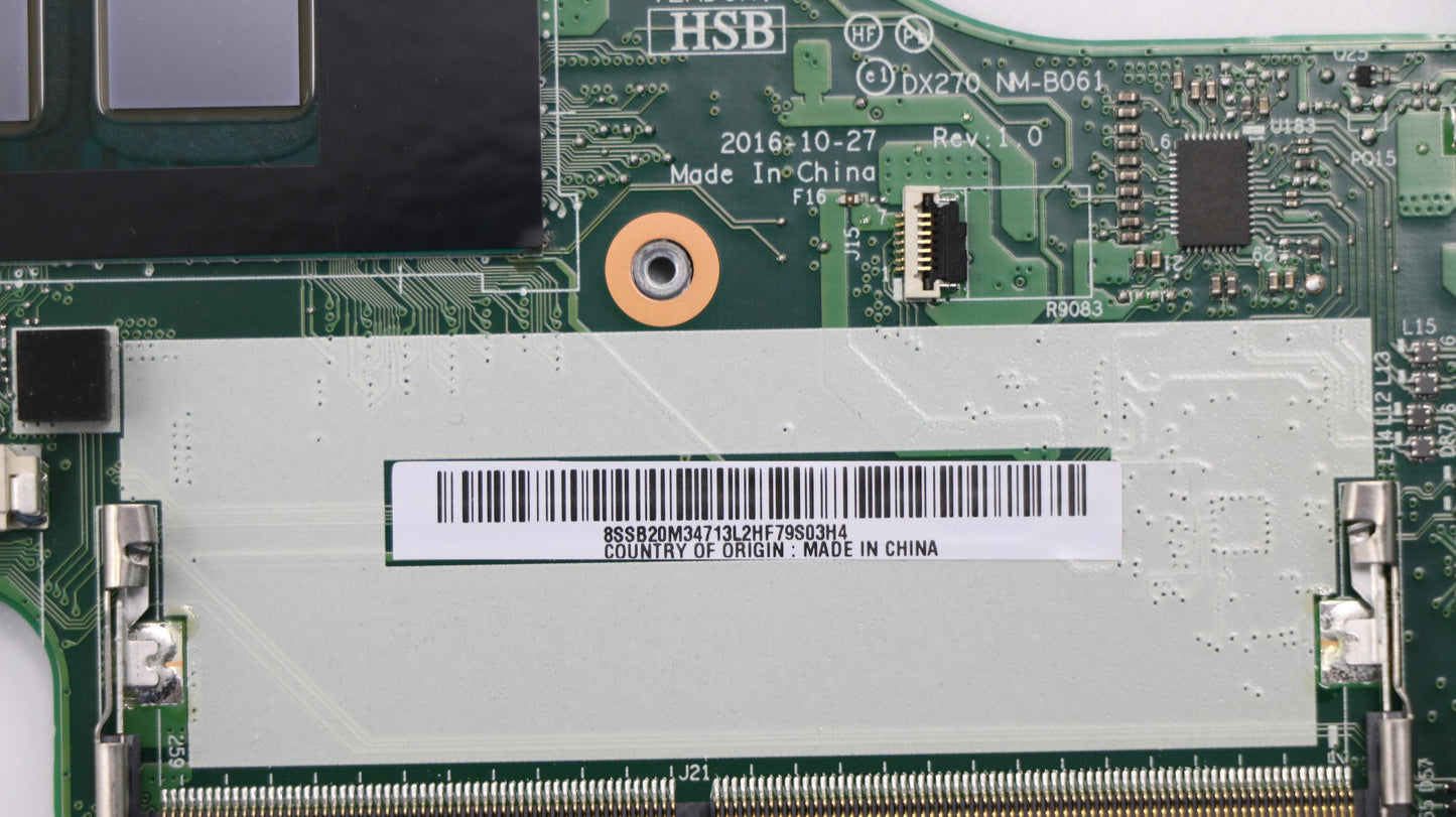 Lenovo Fru I5-7200U,Win,Ny,Mt - 01LW710