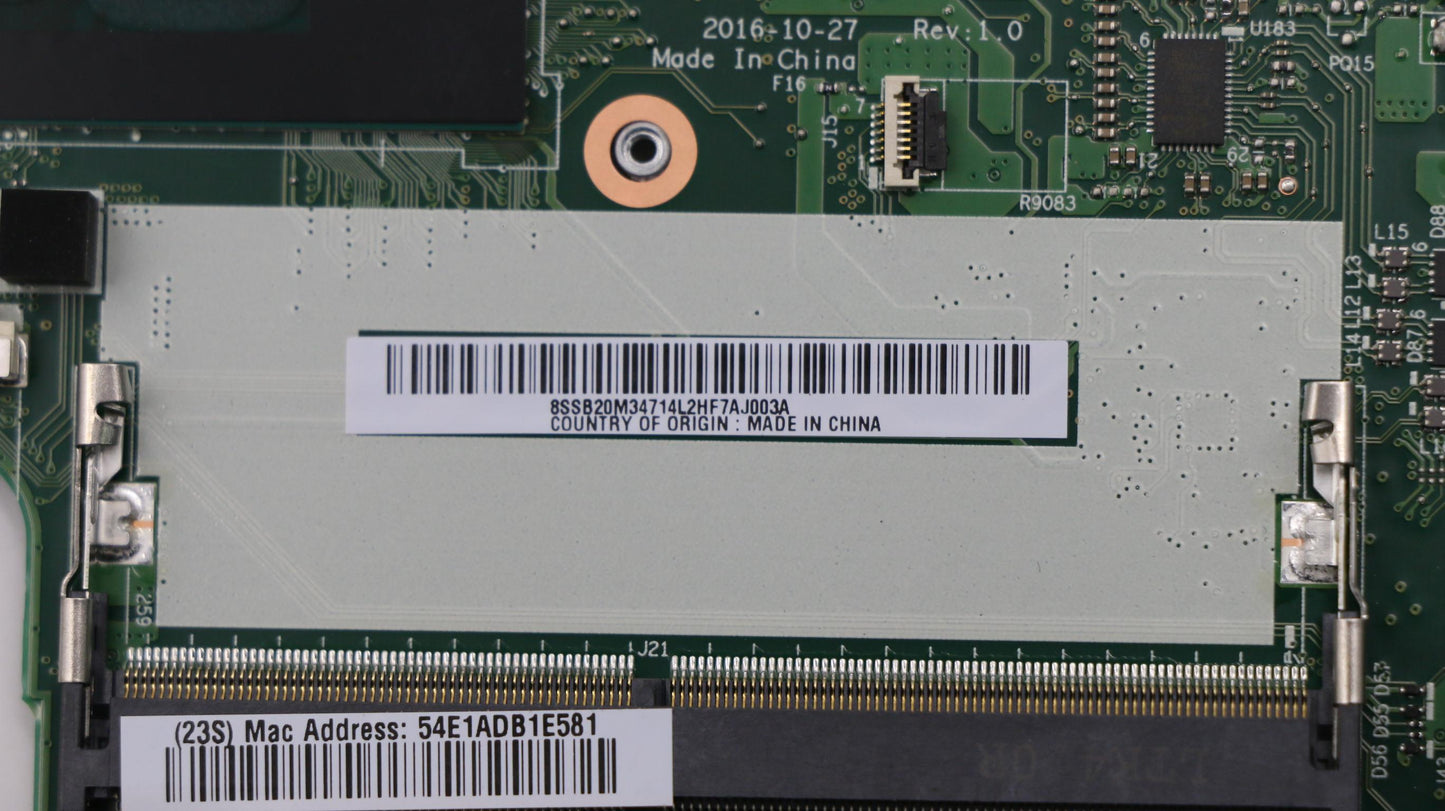 Lenovo Fru I7-7500U,Win,Ny,Mt - 01LW711