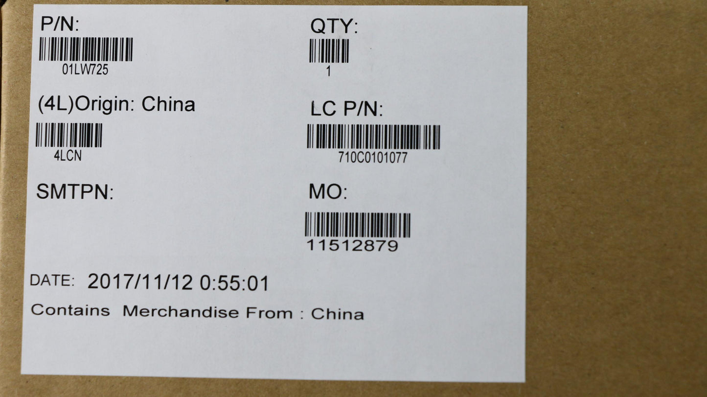 Lenovo Fru I5-6200U,Win,Ny,1.2+2.0,Mt - 01LW725
