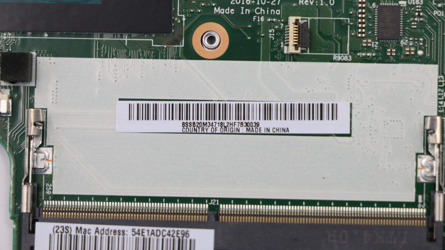 Lenovo Fru I5-6200U,Win,Ny,1.2+2.0,Mt - 01LW725