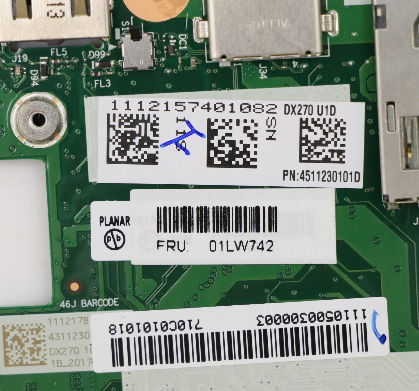 Lenovo Fru I5-7300U,Nok,Ny,Mt - 01LW742