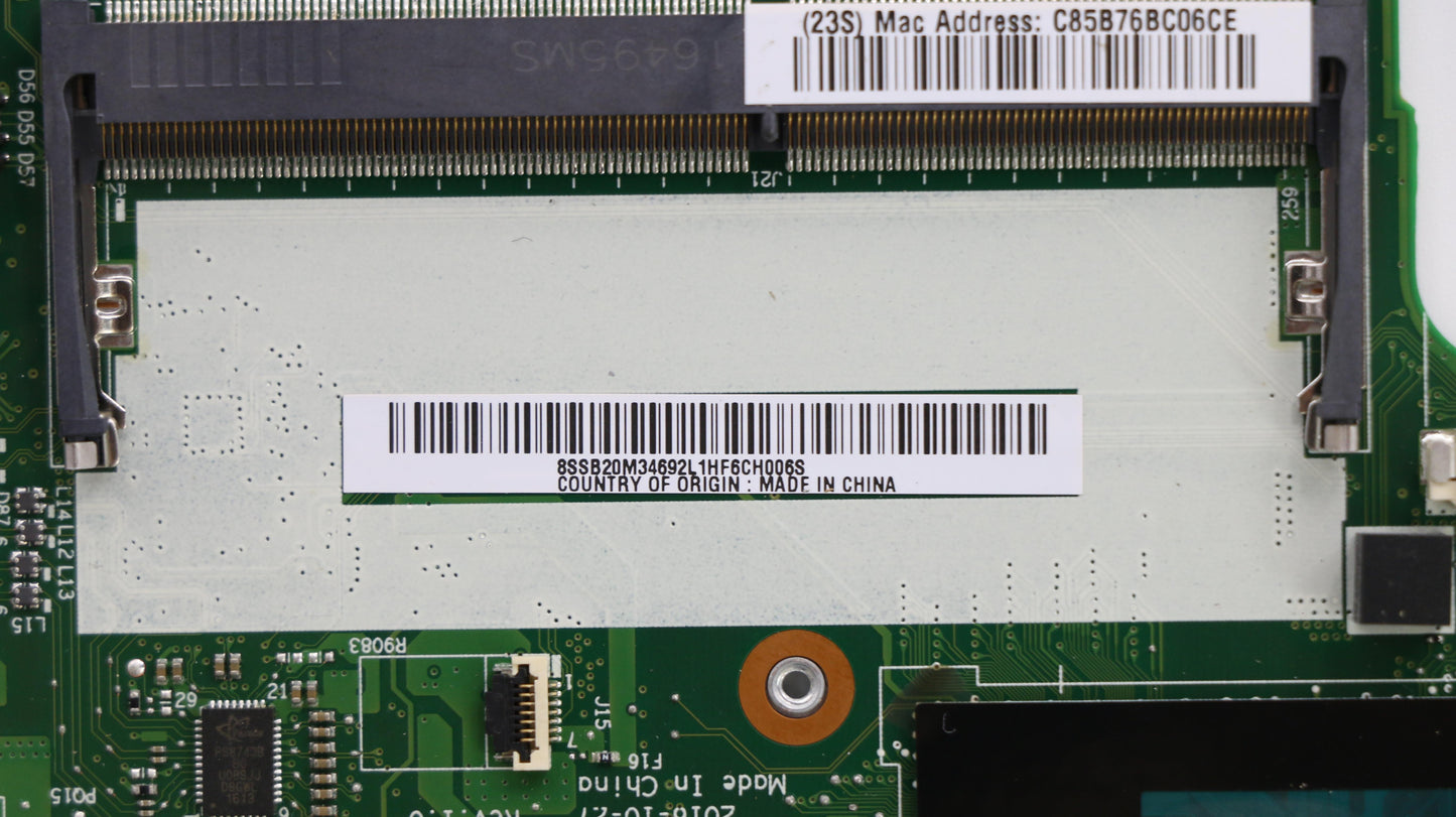 Lenovo Fru I7-7500U,Nok,Nn,Mt - 01LW748