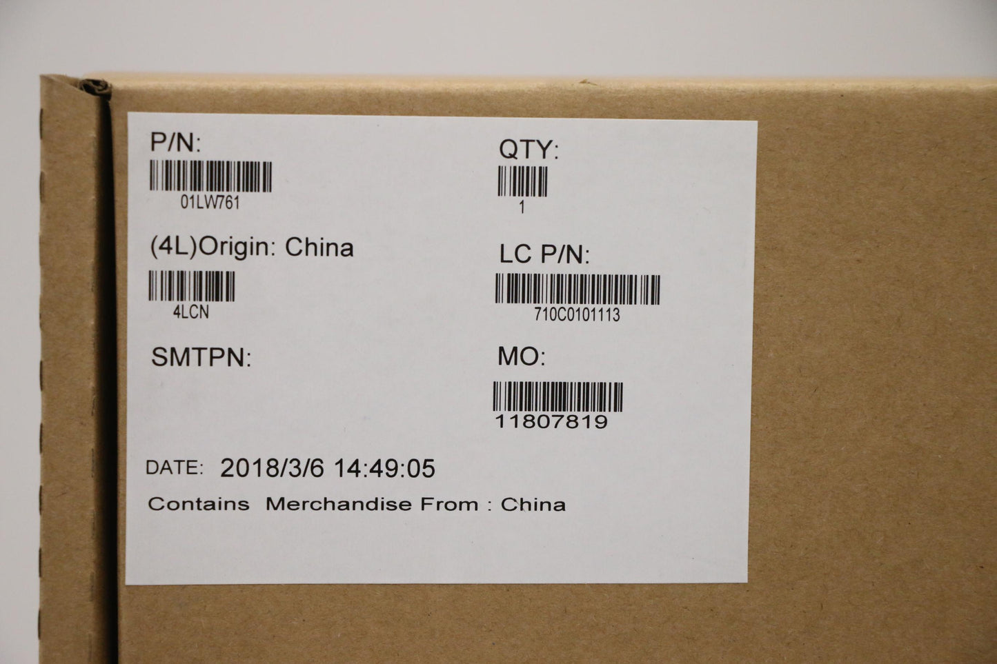 Lenovo Fru I3-6006U,Nok,Nn,Mt - 01LW761