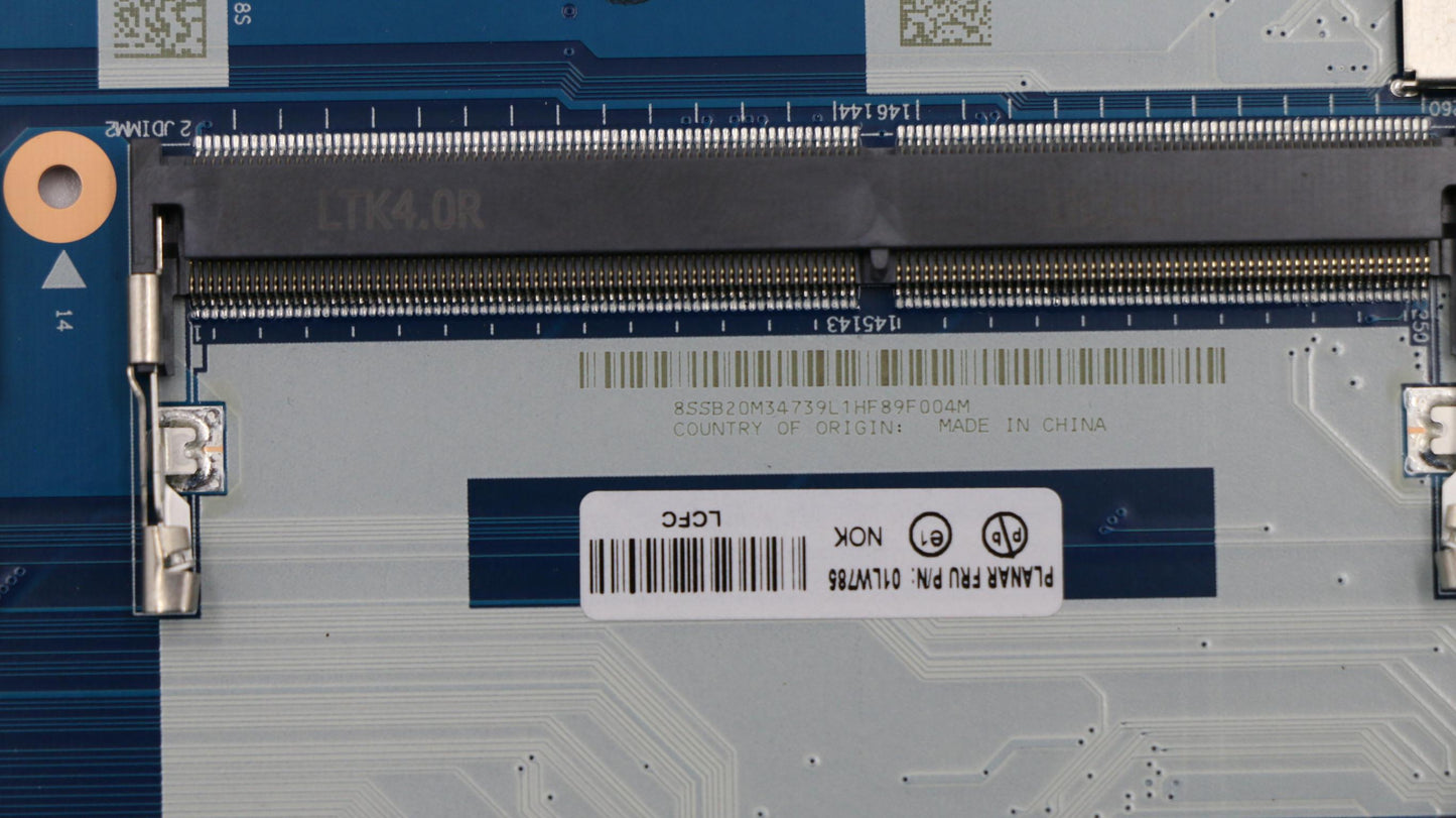 Lenovo System Board Planar Motherboar - 01LW785